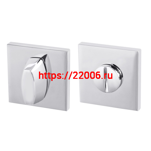 Ручка Armadillo (Армадилло) поворотная BK6.K.USS52 (WC-BOLT BK6 USS) CP-8 хром фото 4