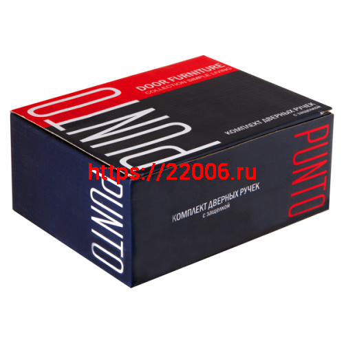 Ручка Punto (Пунто) защелка DK620 AC-BK (6020 AC-B) (фик.) медь фото 2