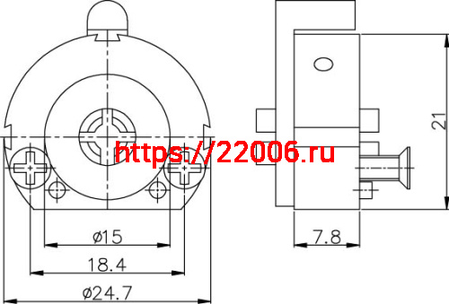 Цилиндровый Kale kilit (Кале килит) механизм 164/FB mm для замков с крест. ключами 5 кл. фото 2