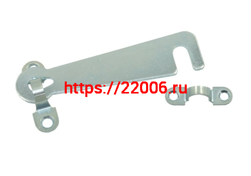 Крючок дверной КД-75 цинк