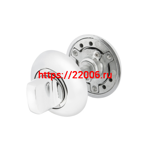 Ручка поворотная Ajax (Аякс) с фиксацией ключом BK6.FIX.JR CP-8 хром фото 4