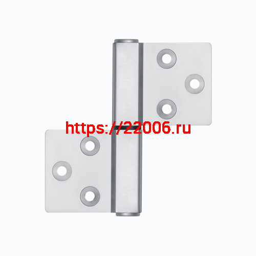 Петля Armadillo (Армадилло) универсальная флажковая FL.IN3800.US MWSC-33 итальянский тисненый фото 4