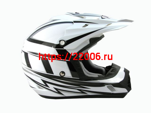 Мотошлем THH TX-12 №17 white/silver (L)