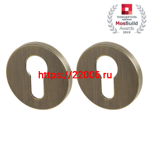 Накладка Armadillo (Армадилло) под цилиндр ET.R.URS52 (ET URS) AB-7 бронза