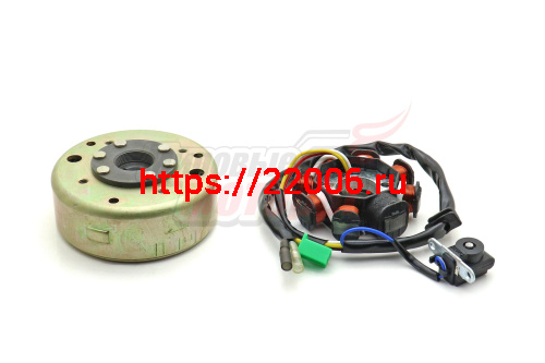 Зажигание в сборе с маховиком 1P57F (150cc c реверсом)