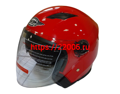 Шлем открытый FALCON XZH208 (Колобок) с забралом, размер M Шлем открытый FALCON XZH208 (Колобок) с забралом, размер M