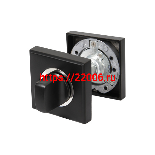 Ручка поворотная Ajax (Аякс) с фиксацией ключом BK6.FIX.JK BL-24 черный фото 4