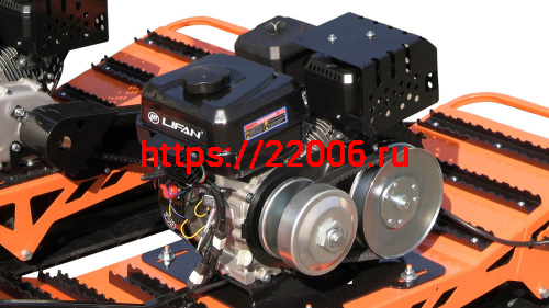 Мотосноуборд ИСКРА-2, вариатор TAV2-40, двигатель LIFAN KP230 8+ л.с., фара, тормоз фото 2