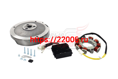 Комплект электрооб. 192F 11A 132 Вт (для РУЧ.стартера, без венца),(ОРИГИНАЛ, "LIFAN")