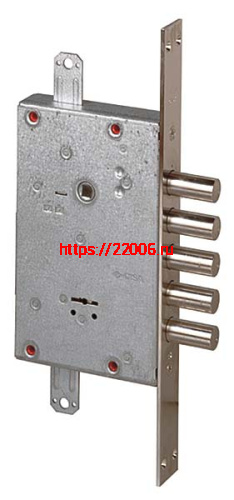 Замок Cisa (Чиза) врезной сувальдный 57.525.48 (инд. упаковка), ключ 60 мм