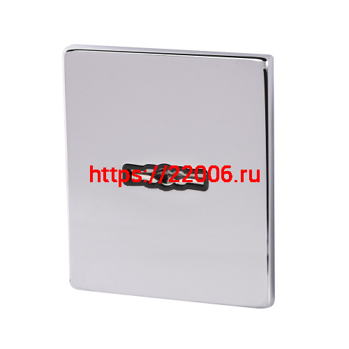 Накладка Armadillo (Армадилло) на сувальдный замок ESC.S-auto.USS/K (PS Protector/USS) CP хром