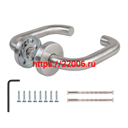 Ручка Fuaro (Фуаро) раздельная R.DSS201-0203/19 (8х110 мм) INOX 201 фото 2