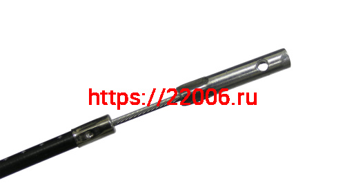 Трос сцепления L-810мм, ход-70мм, Крот (БЕЗ НАТЯЖИЕЛЯ) фото 3 Трос сцепления L-810мм, ход-70мм, Крот (БЕЗ НАТЯЖИЕЛЯ) фото 3