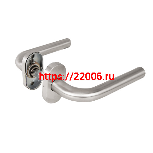 Ручка Fuaro (Фуаро) раздельная R.DSS201-0201P/19 INOX 201 (овальное основание)