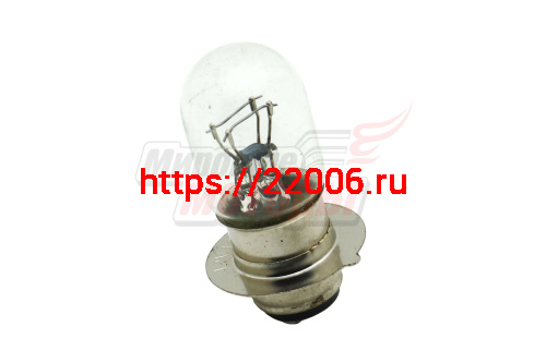Лампа 12В 18/18Вт 2х контактная с юбкой