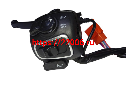 Переключатель электро скутер М6, левый  (L1060150385) фото 2