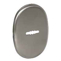 Накладка Fuaro (Фуаро) на сувальдный замок ESC.S.ECO/OV.475 (ESC 475 eco) SN мат.никель