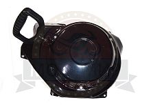 Стартер LIFAN 182F/188F/190F/192F в сборе, для снегоуборщика, с кожухом, зимний, (глухой)