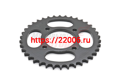 Звезда ведомая 38z (428) CG125-250, CB125-250; OPTIMUS (4х54) Звезда ведомая 38z (428) CG125-250, CB125-250; OPTIMUS (4х54)