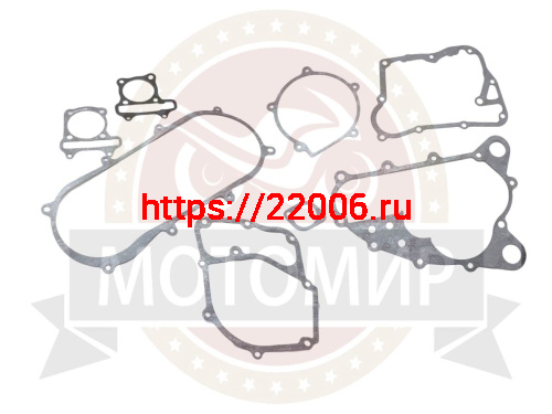 Набор прокладок двигателя DINGO T150 157QMJ 57 мм (ручн.ст.) (9шт.) Набор прокладок двигателя DINGO T150 157QMJ 57 мм (ручн.ст.) (9шт.)