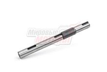 Вал двухопорного кронштейна ведомого шкива мотобуксировщика БТС (вал трансмиссии)