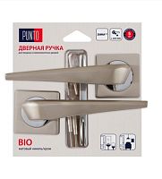 Ручка Punto (Пунто) раздельная BIO ZQ/HD SN/CP-3 матовый никель/хром