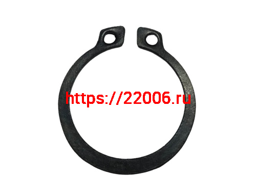 Кольцо стопорное наружное (D25 мм) подвески Буран малое (002040276) Кольцо стопорное наружное (D25 мм) подвески Буран малое (002040276)