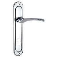 Ручка Punto (Пунто) на планке HANDLE90.CRONA.18-85 (P90 8518 CRONA) СP хром