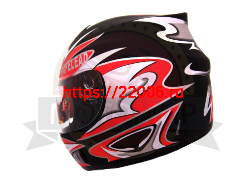 Шлем интеграл "Safelead" HF-160 "Анти Крыло" MATT BLACK CI размер S фото 4 Шлем интеграл "Safelead" HF-160 "Анти Крыло" MATT BLACK CI размер S фото 4