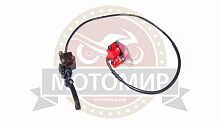 Гидравлика передняя в сборе Fighter125 (тормоз в сборе) посад.60мм,склад.ручка (L-1100mm, 1 поршень)