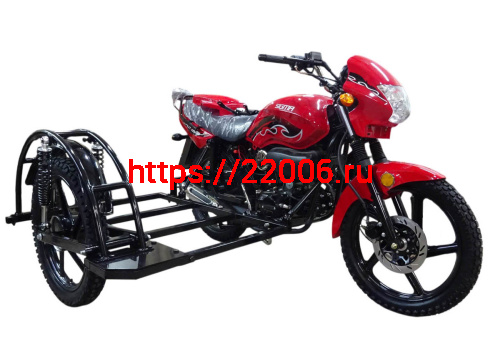 Прицеп боковой для мопеда SIGMA (Невозможна регистрация в ГИБДД) (кронштейны под сварку)