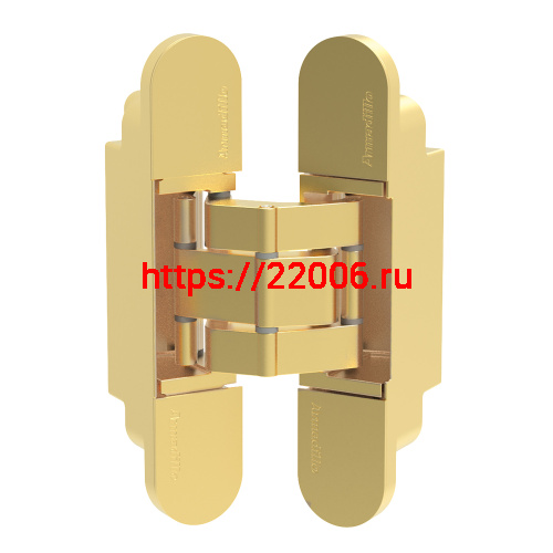 Петля Armadillo (Армадилло) скрытой установки U3D7800.VPG SG мат. золото TECH