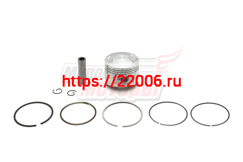 Поршень 163FML (200сс) в сборе D63,0 h54mm p15 (CB200) Поршень 163FML (200сс) в сборе D63,0 h54mm p15 (CB200)