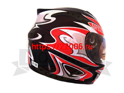 Шлем интеграл "Safelead" HF-160 "Анти Крыло" MATT BLACK CI размер S фото 5 Шлем интеграл "Safelead" HF-160 "Анти Крыло" MATT BLACK CI размер S фото 5