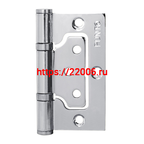 Петля Punto (Пунто) универсальная без врезки IN3200W-HD CP (200-2B/HD 75x2,5) хром