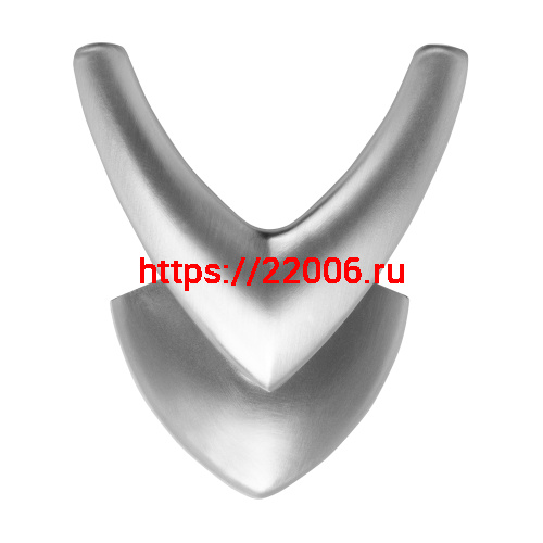 Крючок Ajax (Аякс) настенный MB-LM/K-003 SC матовый хром фото 2