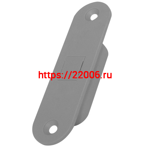 Ответная планка AGB (АГБ) для защелок Touch (для деревянных коробок) B02404.31.78 (серый)