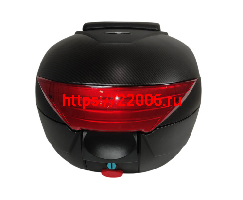 Кофр багажный мото задний CIGNA E-29 29л черный фото 2 Кофр багажный мото задний CIGNA E-29 29л черный фото 2