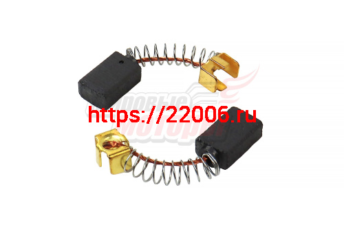 Щетки (№608) Макита (5х8х12) Пружина,пятак-уши с 4-х сторон,отстрел 1 (МАКИТА А-64 Щетки (№608) Макита (5х8х12) Пружина,пятак-уши с 4-х сторон,отстрел 1 (МАКИТА А-64