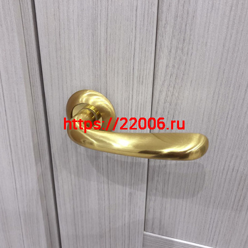 Ручка Punto (Пунто) раздельная SIMFONIA TL SG/GP-4 матовое золото/золото фото 2