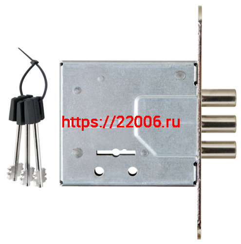 Замок Sam (Сам) врезной сувальдный ЗВ8-8У/13, 3 кл. /76301/ фото 3