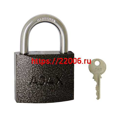 Замок Ajax (Аякс) навесной PD-0163 (PD-01-63) 3 key англ.