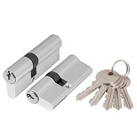 Цилиндровый Ajax (Аякс) механизм (AX100/60) AX1000Key60 (25+10+25) CP хром