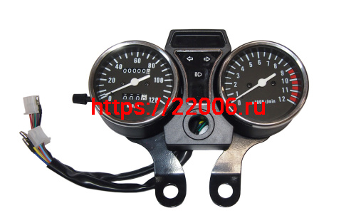 Щиток приборов №2 в сборе"Альфа" с эл.тахометром гнездо на 13(14) проводах Щиток приборов №2 в сборе"Альфа" с эл.тахометром гнездо на 13(14) проводах