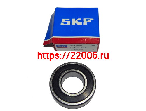 Подшипник 180205 (25х52х15) закрытый резиной (6205 2RS) Буран 081Т SKF оригинал (112 T) Подшипник 180205 (25х52х15) закрытый резиной (6205 2RS) Буран 081Т SKF оригинал (112 T)